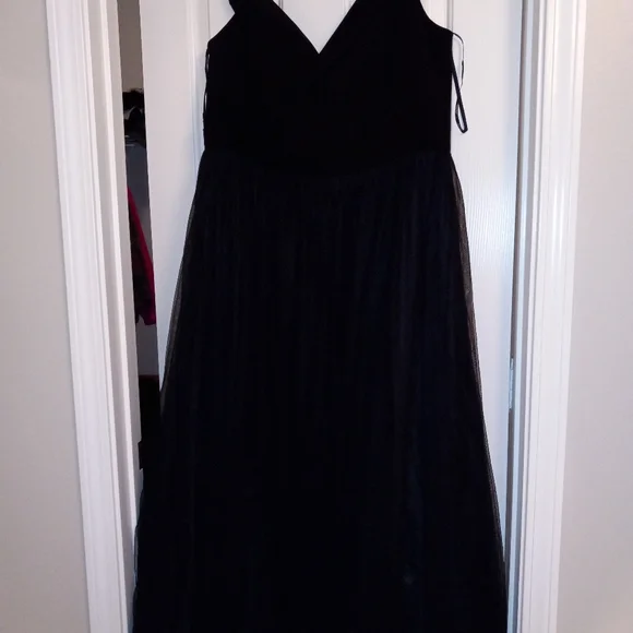 Maxi Tulle Plus Formal Dress NWT. Size 18(M) - Picture 7 of 10